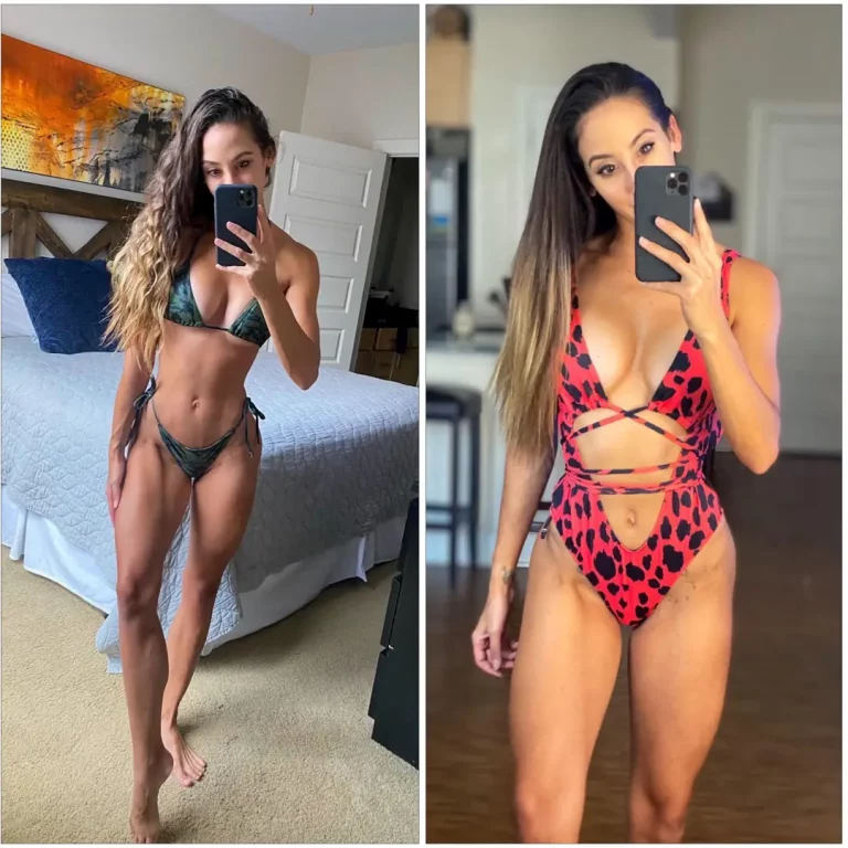 Bikini Babe's Abs & Ass: Which One Gets You Hard?