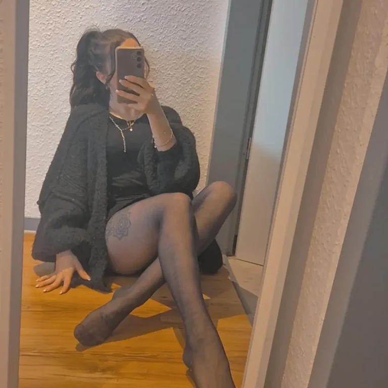 Birthday Babe's Yummy Nylon Legs & Feet: A Gift For Your Tongue To Devour