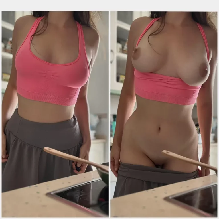 Cooking Naked: Hot Oil, Bacon, and Majestic Tits - Oh My!