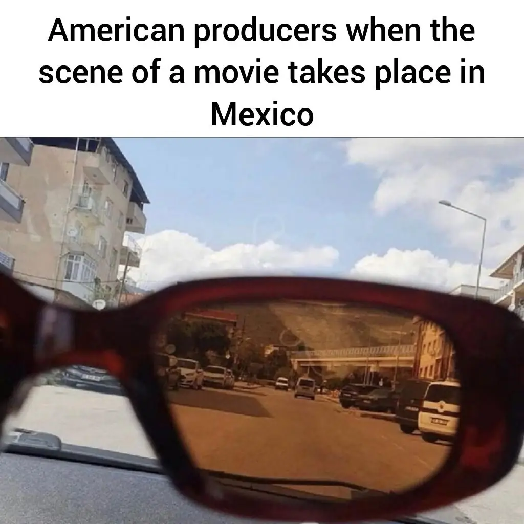 Drenched in this hot orange filter like a dirty and delicious Mexican dream