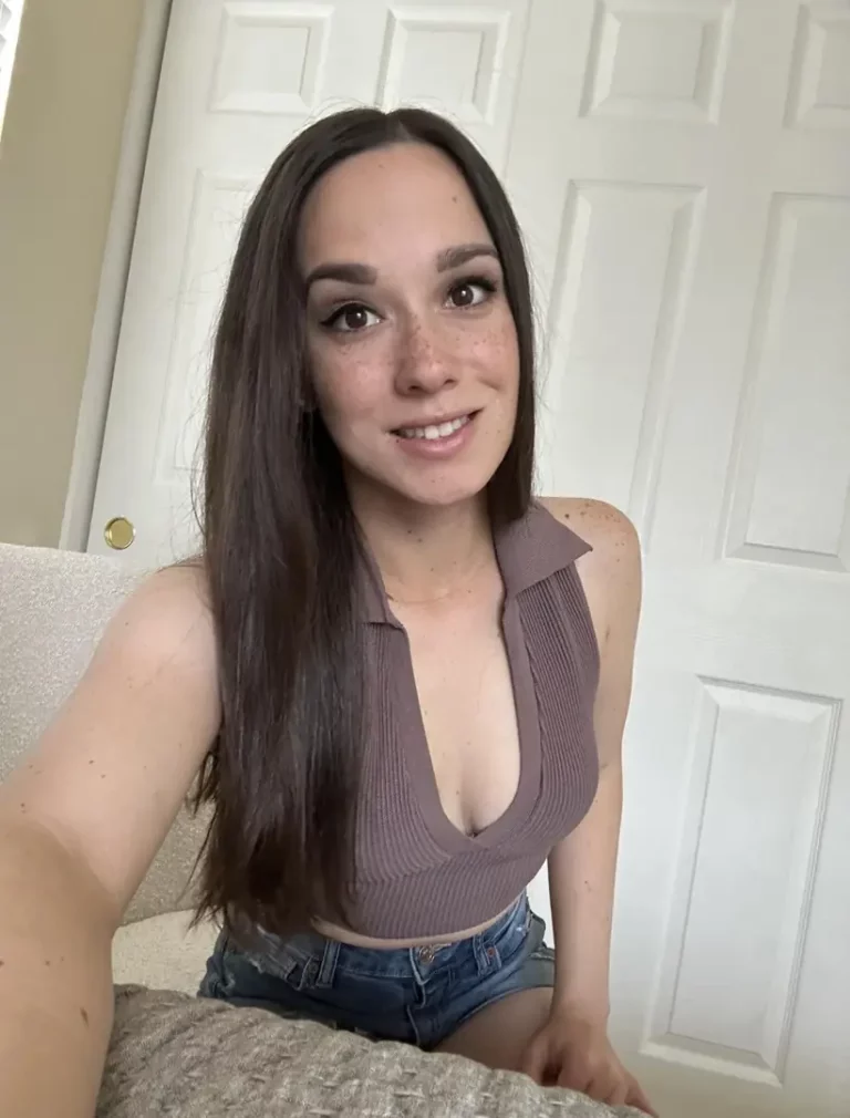 Freckled Beauty Ready For Fun & a Little Licking