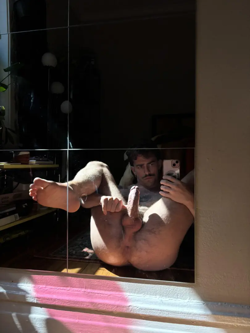 From my hungry hole to the tip of my cock, what are you licking first?