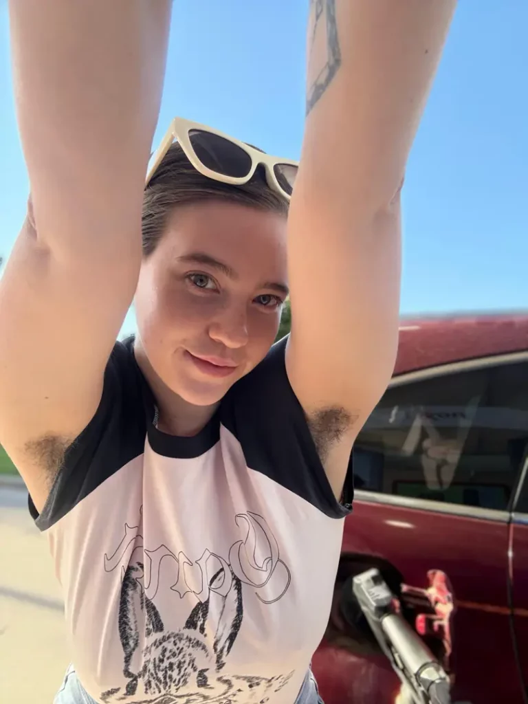 Gas Station Goddess: My Pits Are Fueling Your Fantasy