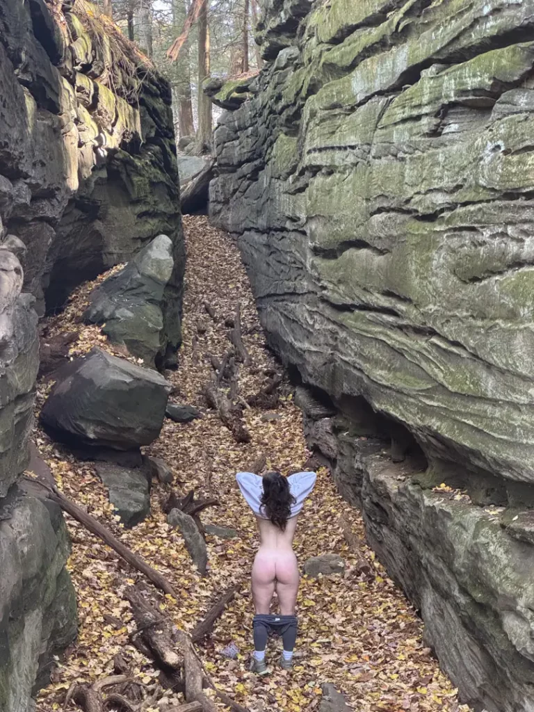 Hocking Hills or Heaven? My Spectacular Ass Makes The View Irresistible.
