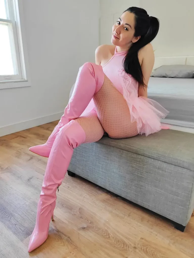 Kiss, Lick, Breathe: My Pink Boots Demand It