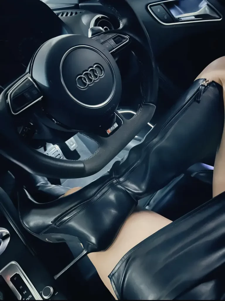 Leather Boots, Fast Cars, and Killer Legs: Zoom Zoom, Baby!