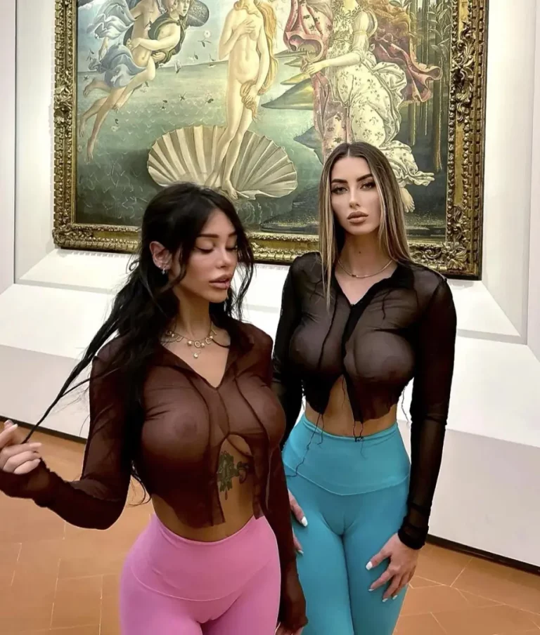 Museum Mayhem: Eva Menta & Alex Mucci's Cheeky Art Attack!