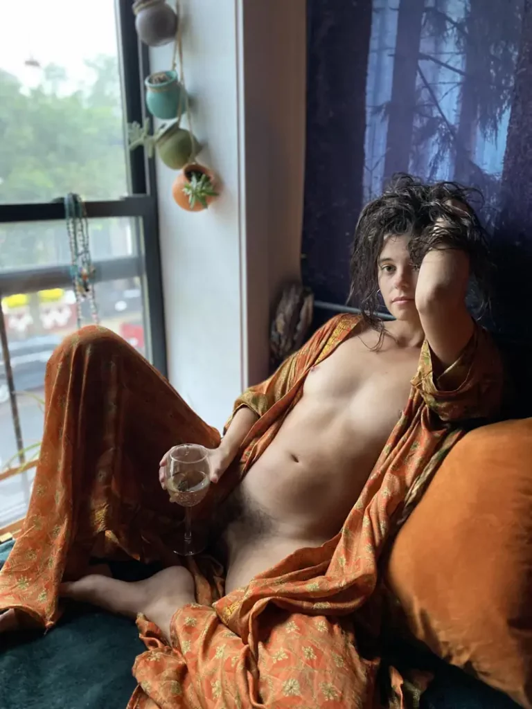My Breathtaking Body, That Beautiful Ass, and My Bushy Cunt: Irresistible Allure Drying Off