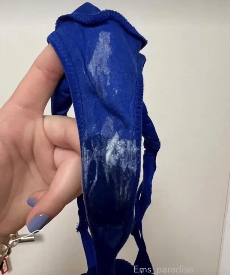 My Creamy Post-Gym Panties: Prepare to Lick, Sniff, and Taste Every Drop