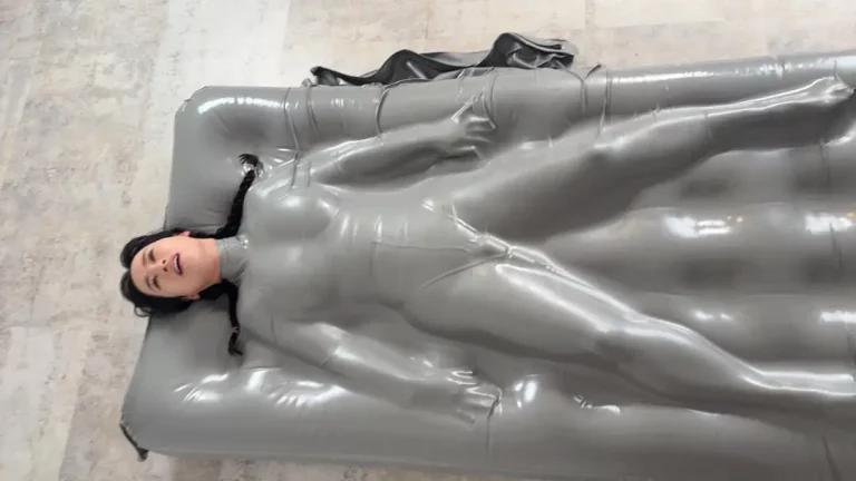 My Shiny Latex Vac Bed: Pure Bliss, Pure Pleasure, You'll Crave This Feeling