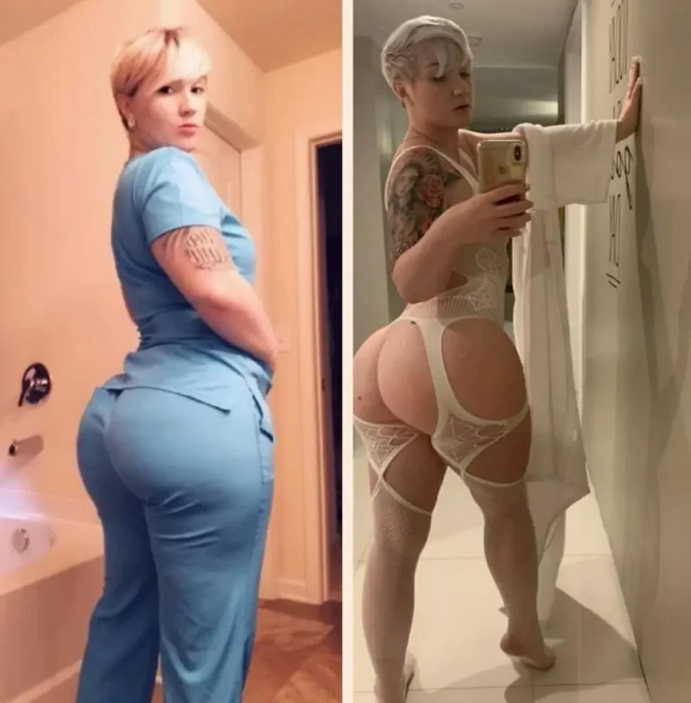 Nurse's Fat Cheeks & Firm Thighs: A Goddess Ass Begging to Be Eaten and Played With