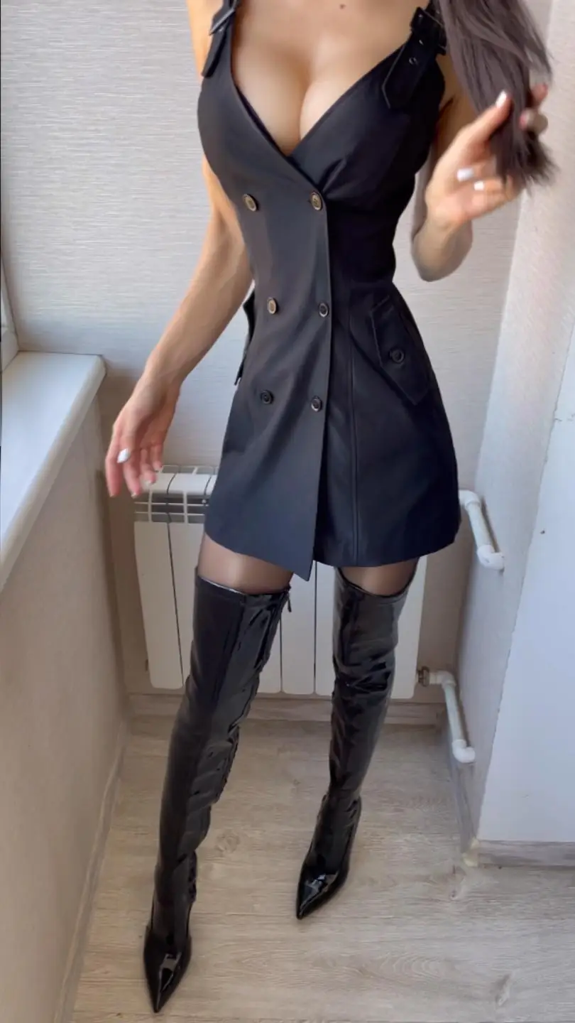 OTK’s, Leather, and Curves: Perfection Unleashed