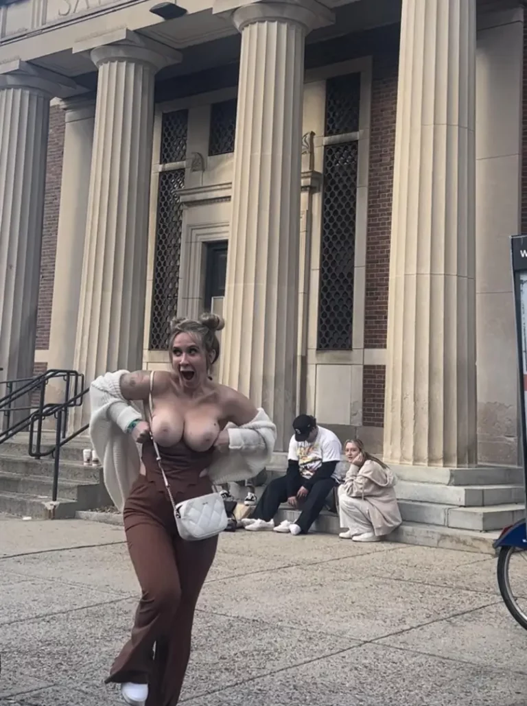 Proud Tits Flashing: My Trademark, Sexy Face, and Jealous Bitches