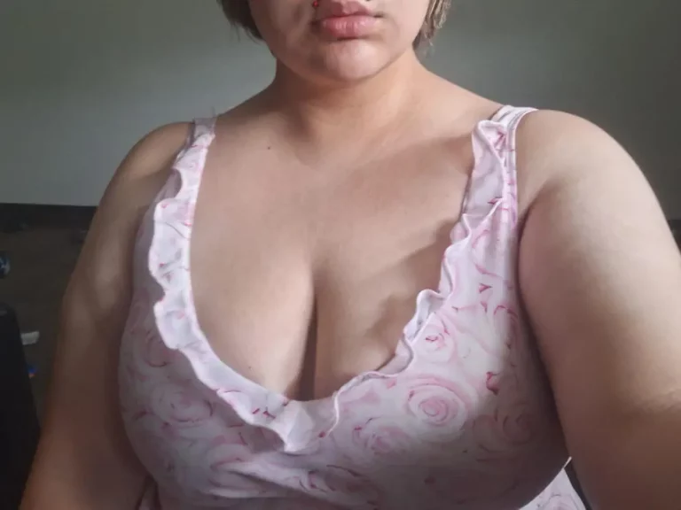 Scrumptious & Barely Contained: My Tits Begging to Spill From This Nightgown