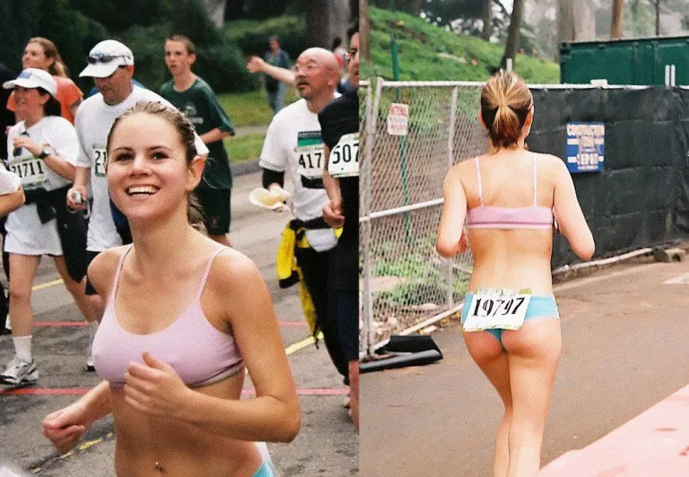 Shamrock Run's Hottest Asset: That Ass & Jogger's Nipple!