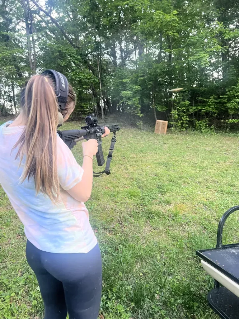 Smoking Hot Babe & Her Guns: Workin' That Body (And Trigger Discipline!)