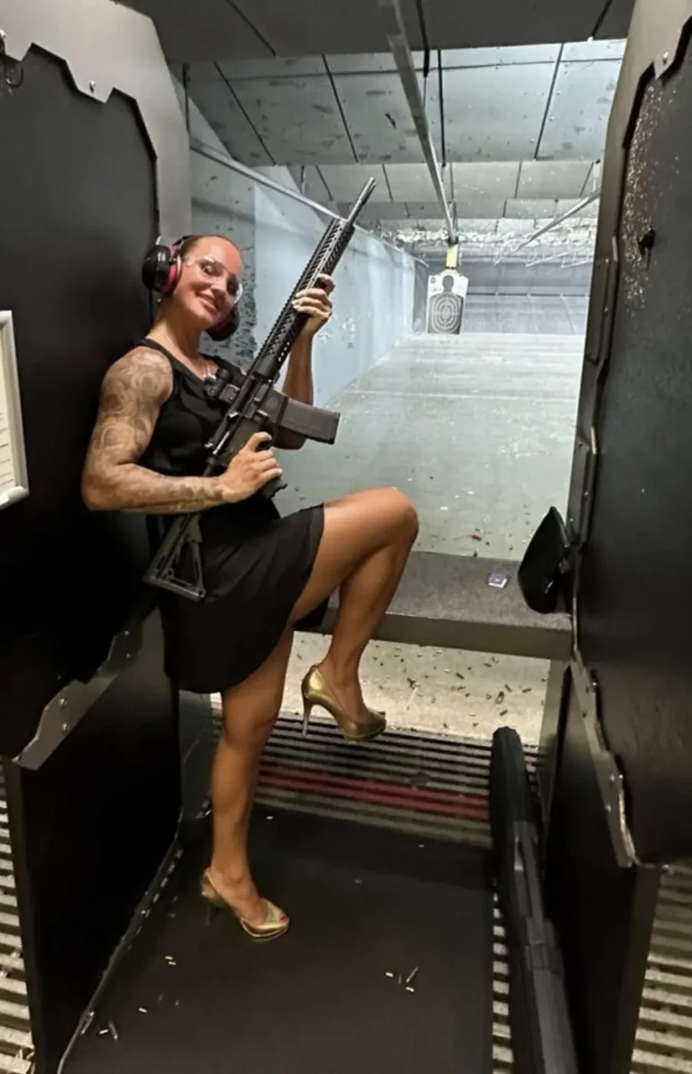 Smoking Hot at the Range: Heels, Guns, and a Whole Lotta 🔥