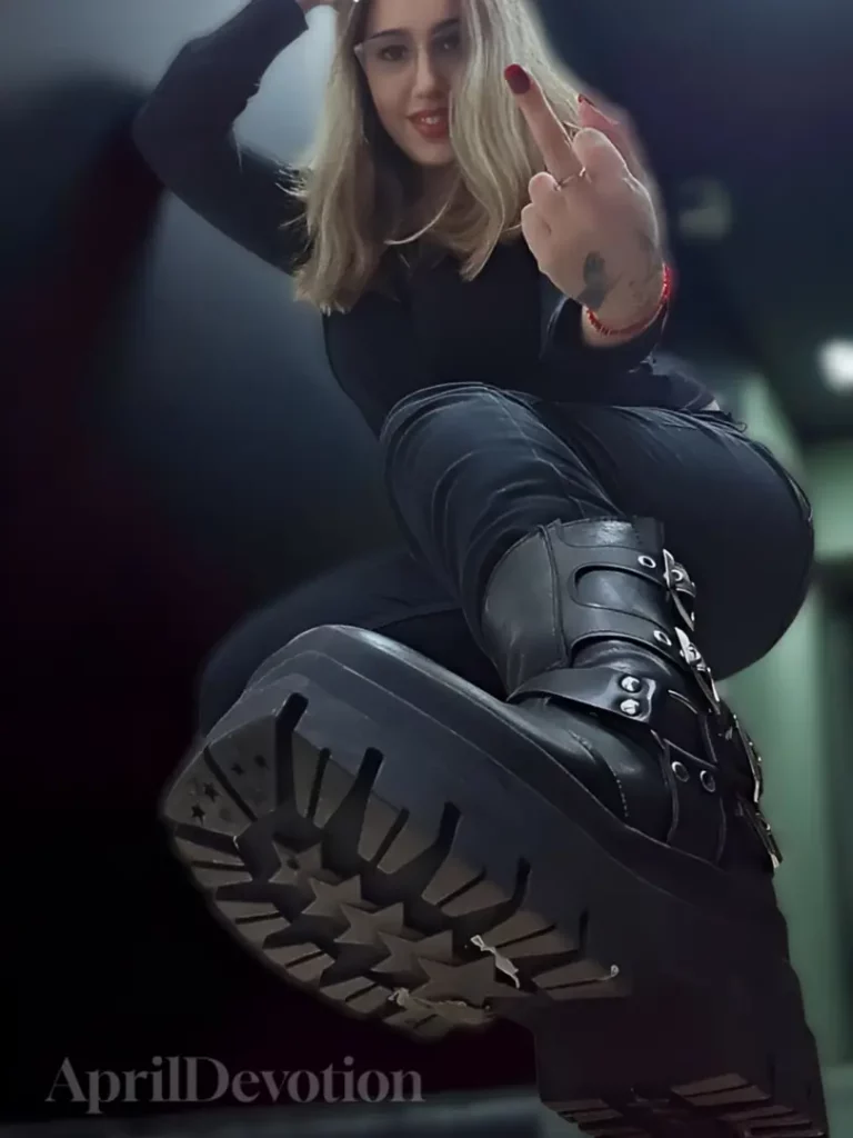 Those Boots & Your Knees: Ready to be Crushed?